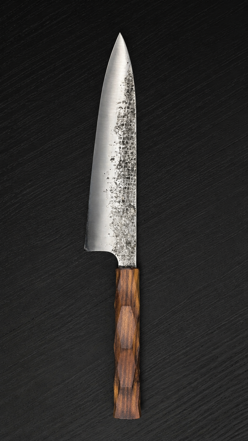 Kitchen Knives ID - Gyuto 210mm Nashiji Squared