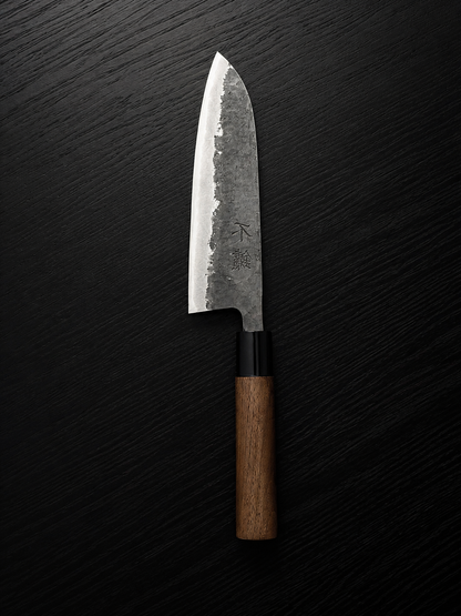 Ishizuchi Santoku 165mm Blue #2 Kurouchi