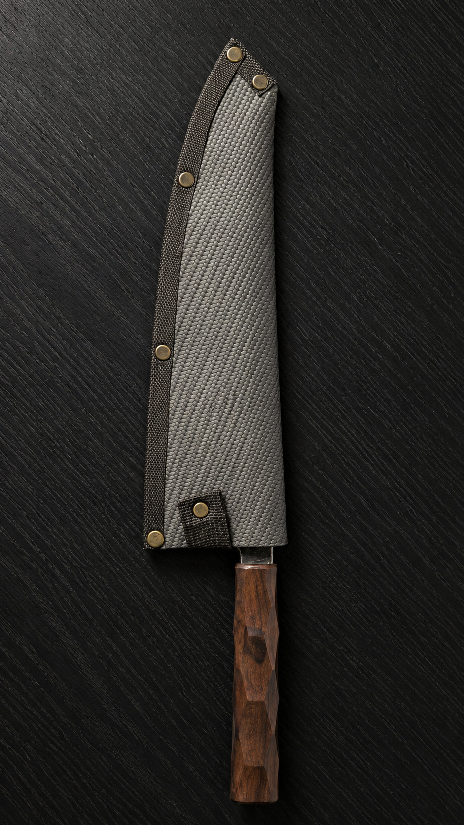 Kitchen Knives ID - Gyuto 210mm Kurouchi Squared
