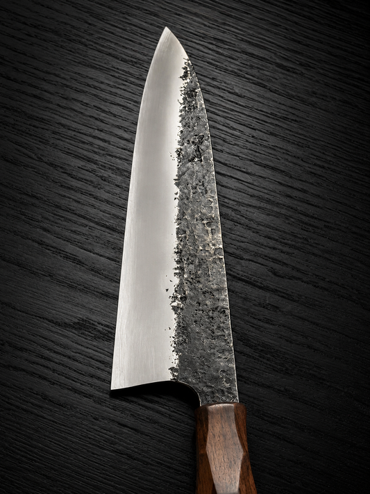 Kitchen Knives ID - Gyuto 210mm Kurouchi Squared