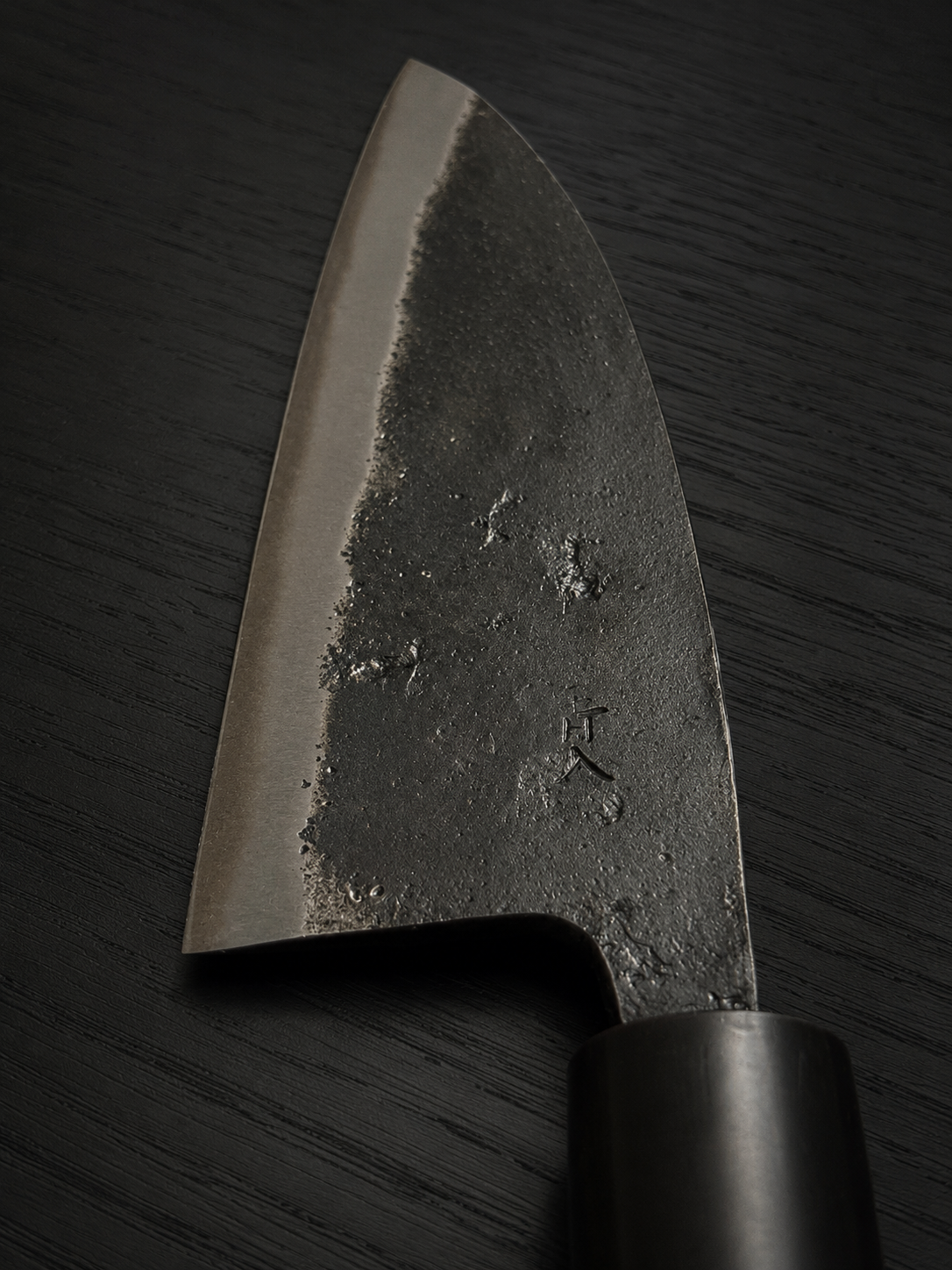 Ishizuchi Atsu Deba 150mm Blue #2 Kurouchi