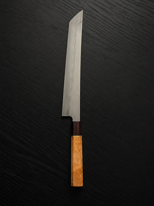 Kitchen Knives ID Kanefusa Sakimaru 230mm Honyaki